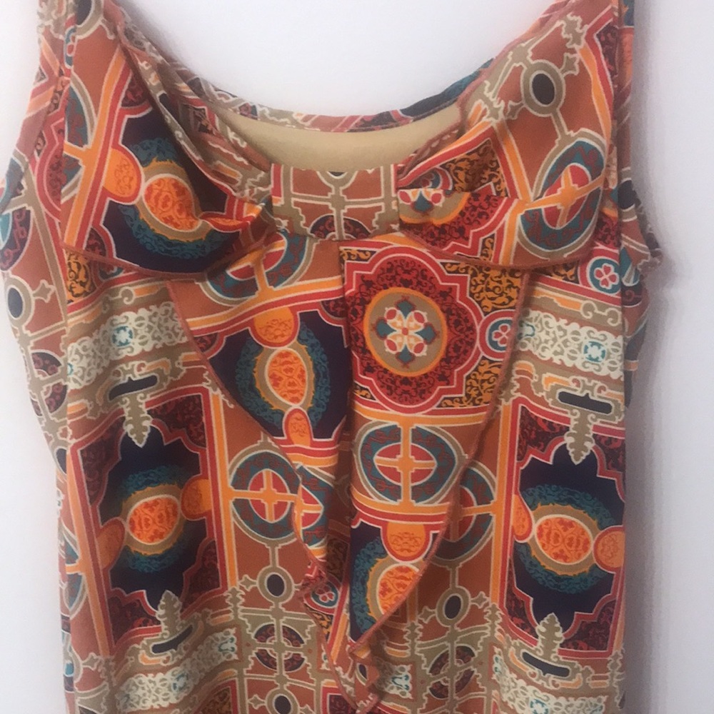 Lizard Thicket Geometric Pattern Dress. - image 4